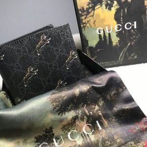 Gucci Black Tiger monogram authentic